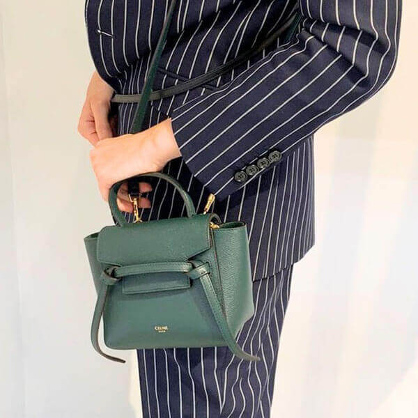 セリーヌ ベルトバッグ コピー 希少なお色超限定セリーヌ ピコベルトBag